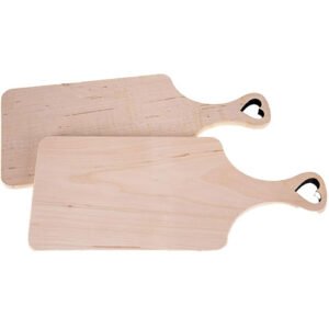 Herz Holzbrettchen mit Griff