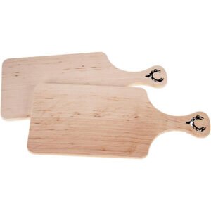 Hirsch Holzbrettchen mit Griff