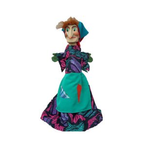 Handspielpuppe Hexe
