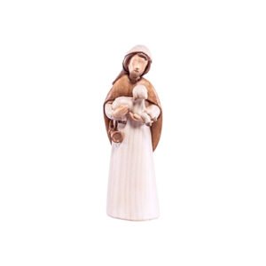 Hirte mit Schaf - 10cm