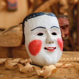 Holzmaske "Frauenmaske"