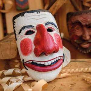 Holzmaske "Weisbacher Schlappmaul"