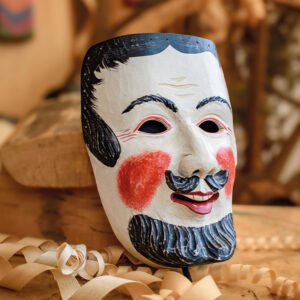 Holzmaske "Weisbacher Blauer Jüd"